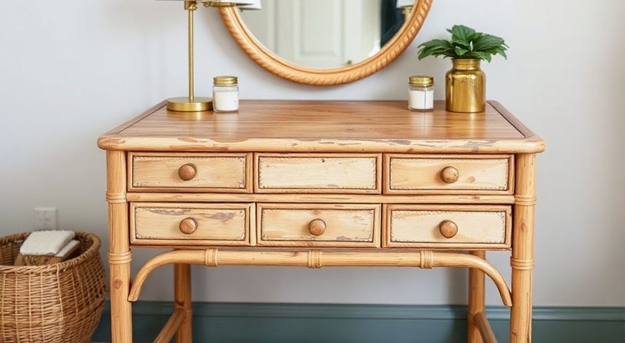 Сколько стоит патинирования трюмо из ротанга: 15 советов