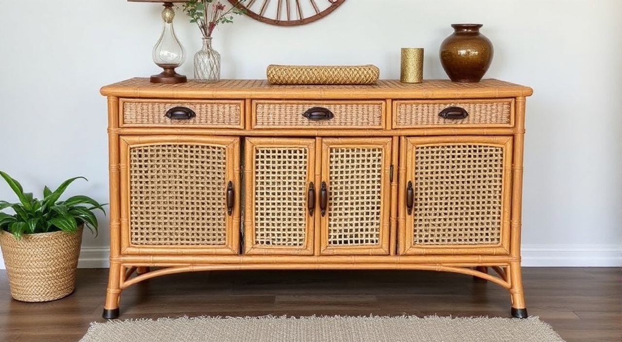 Сколько стоит реставрации серванта из ротанга: 5 советов