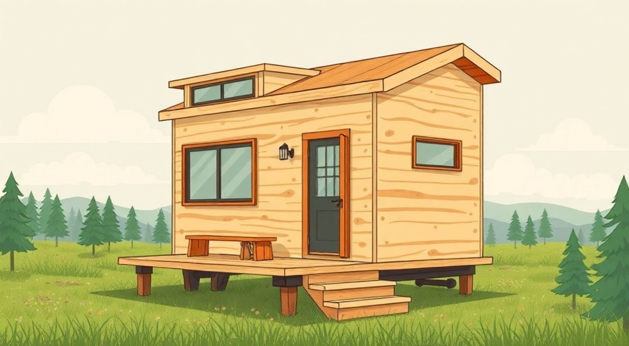 Слоистую фанеру: 10 причин выбрать для tiny‑house