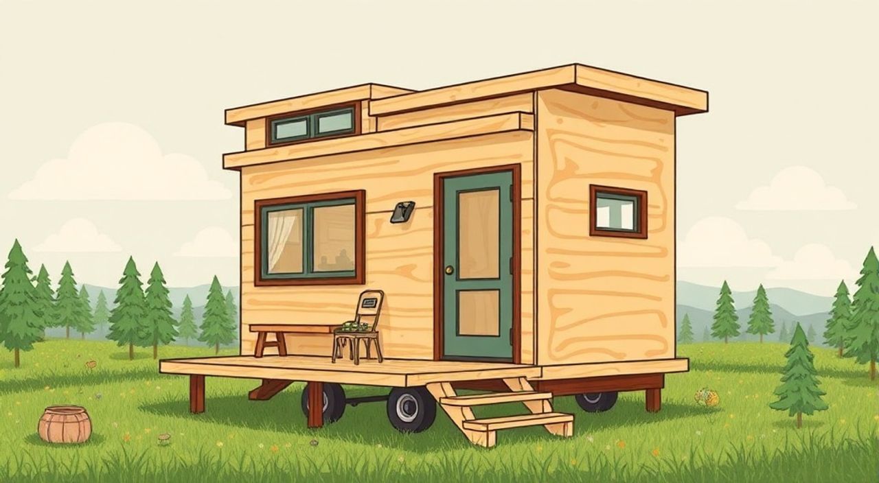 Слоистую фанеру: 15 причин выбрать для tiny‑house