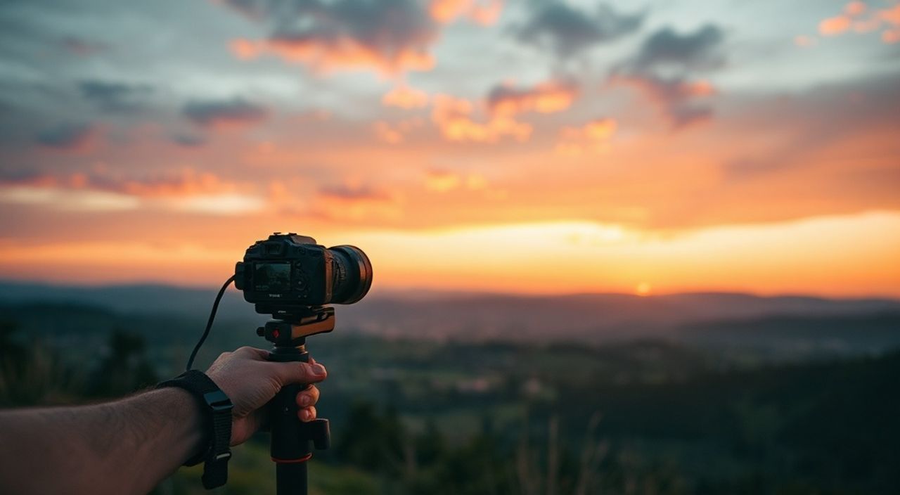 Слоумо + adobe lightroom для пейзажа на закате