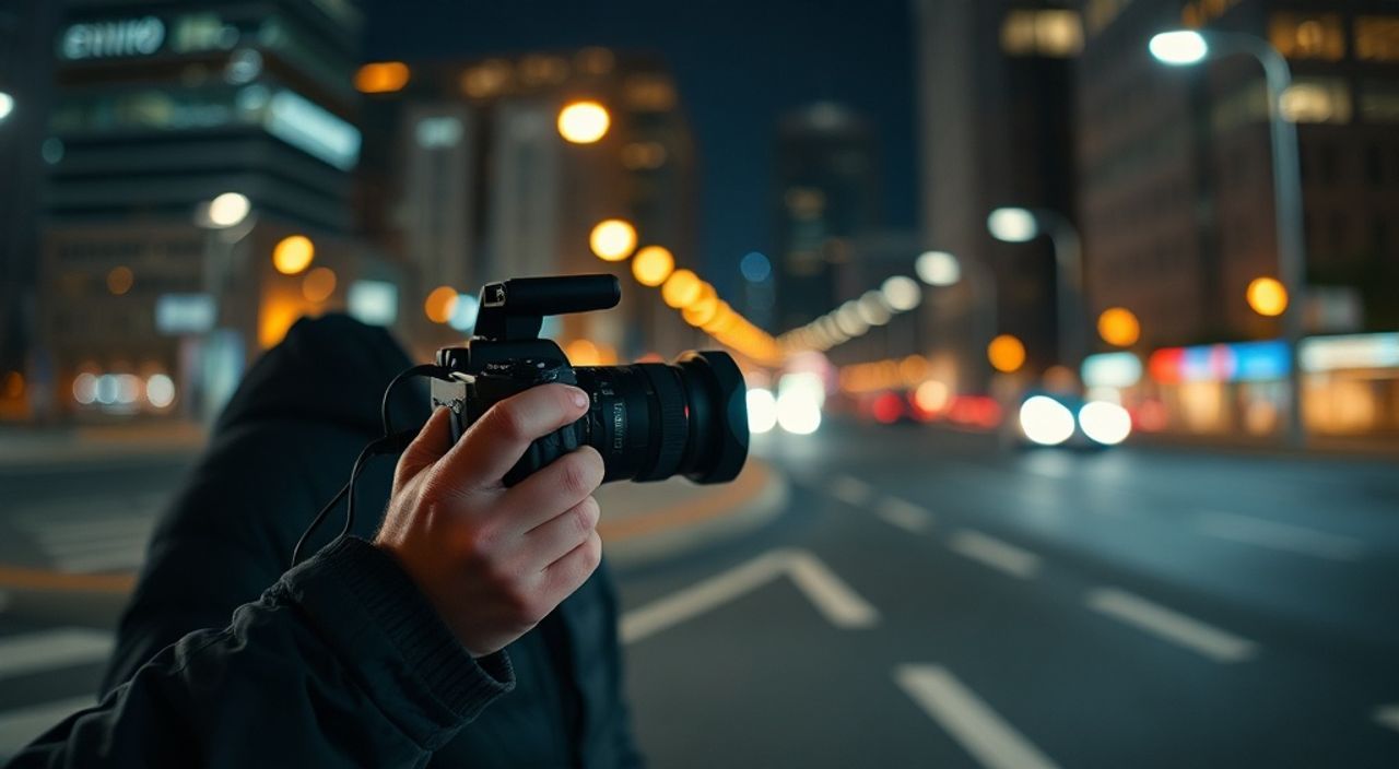 Слоумо + capture one для ночной съёмки