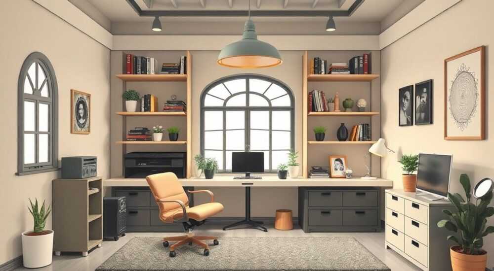 Smart‑советы для ар‑деко студии 20 м² с модульным хранением