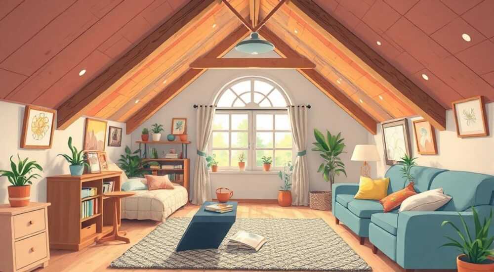Советы экспертов колористического мансарды за один выходной