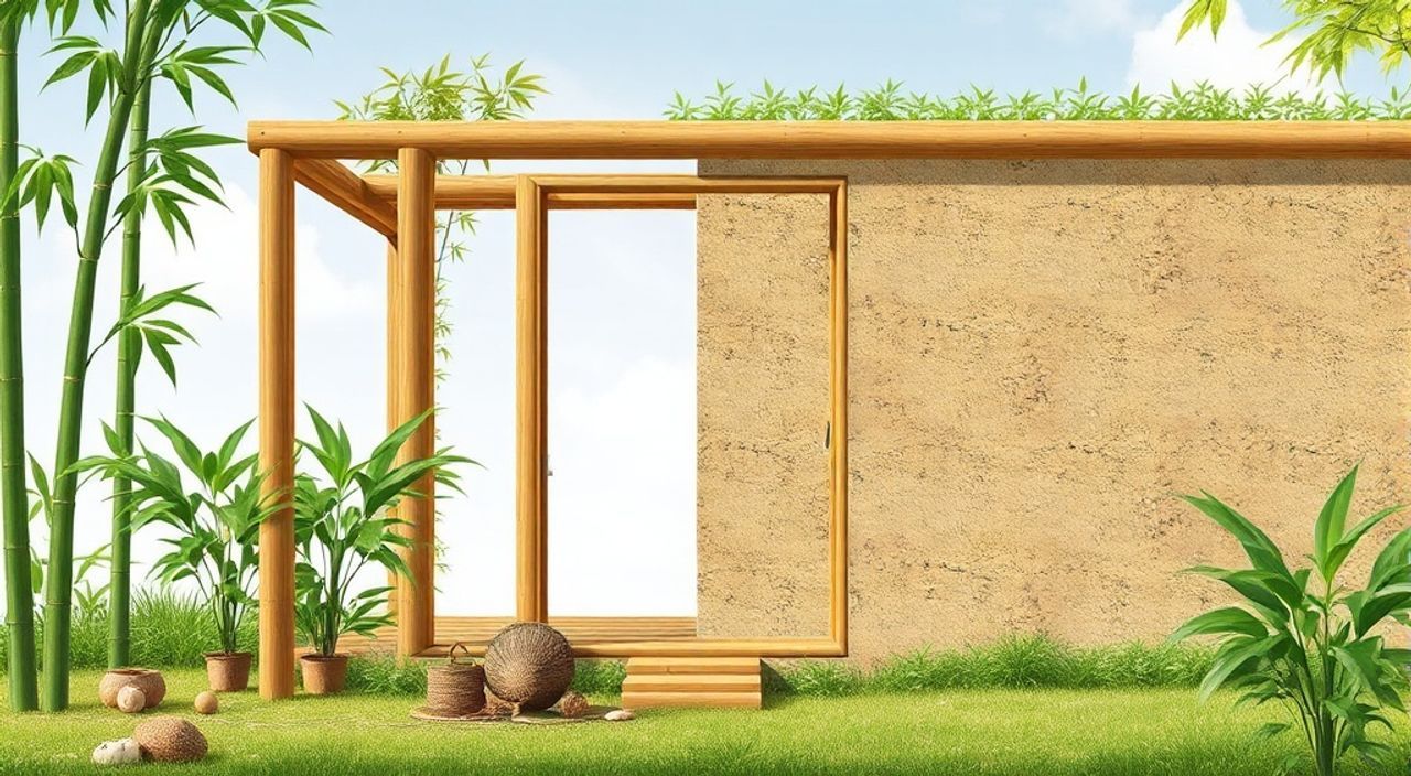 Сравнение бамбуковый каркас и hempcrete: 15 фактов