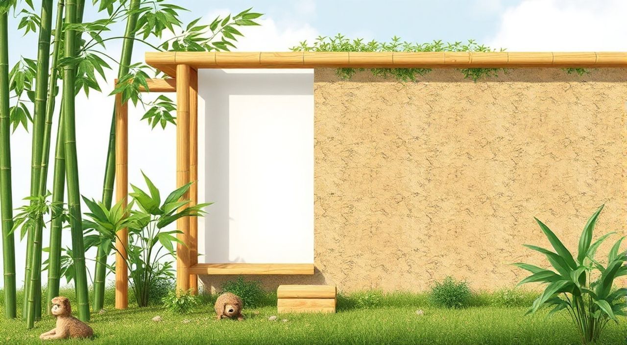 Сравнение бамбуковый каркас и hempcrete: 5 фактов