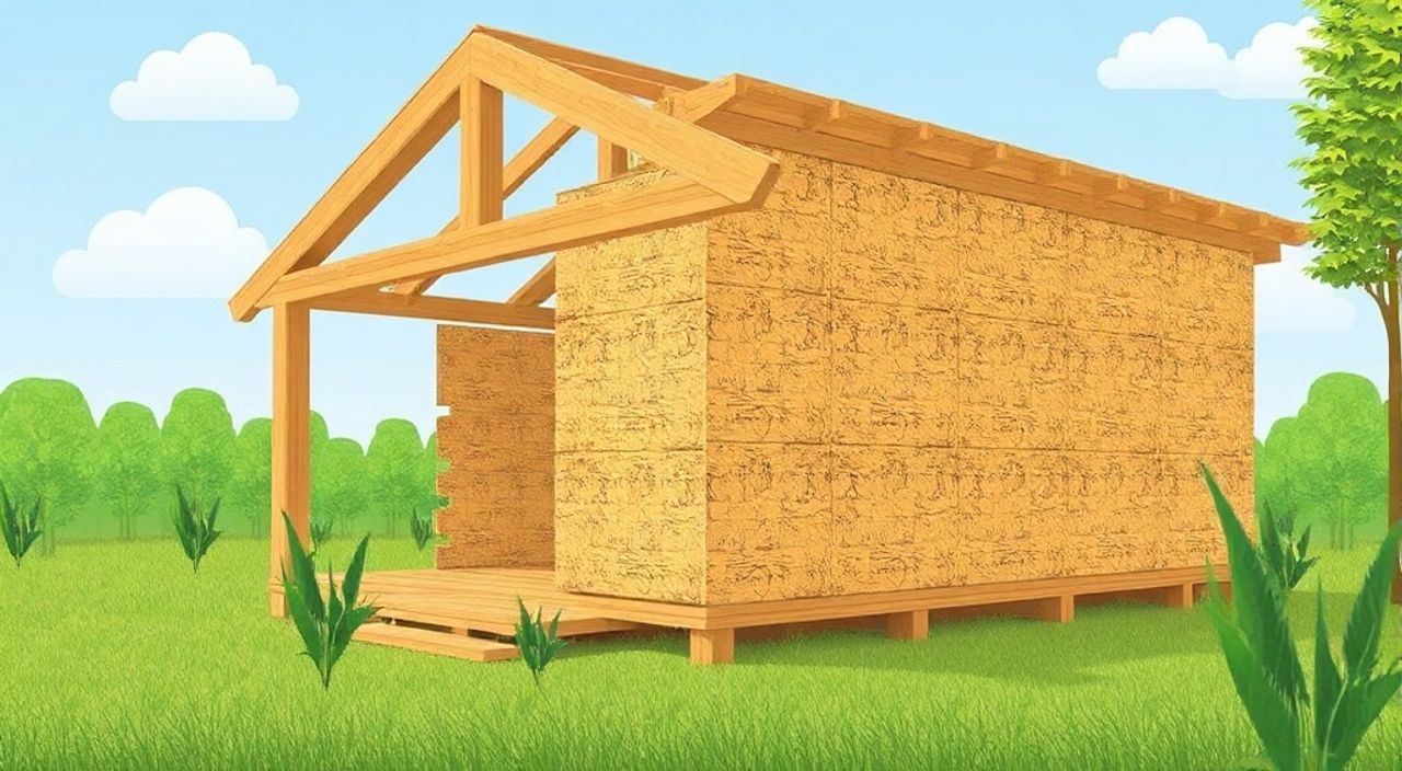 Сравнение дерево-клееный брус и hempcrete: 10 фактов