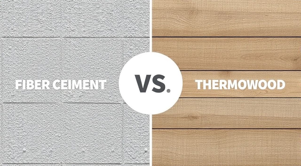 Сравнение фиброцемент и Thermowood: 5 фактов