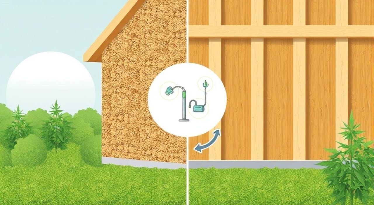 Сравнение hempcrete и CLT-панели: 15 фактов