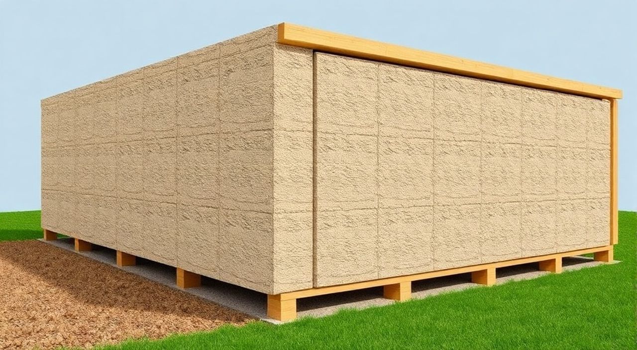 Сравнение hempcrete и полиуретановая сэндвич-панель: 10 фактов