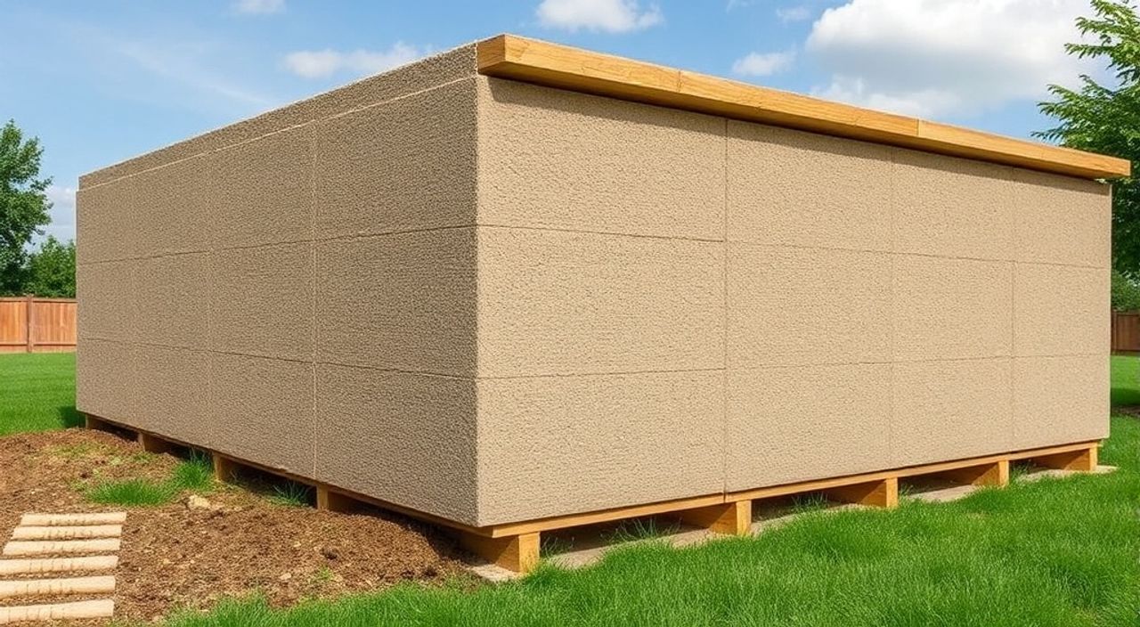 Сравнение hempcrete и полиуретановая сэндвич-панель: 15 фактов
