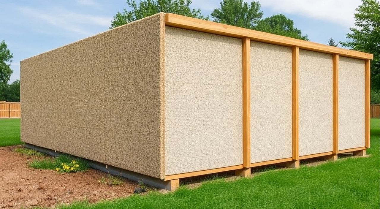 Сравнение hempcrete и полиуретановая сэндвич-панель: 5 фактов