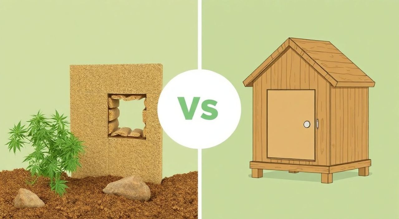 Сравнение hempcrete и Thermowood: 10 фактов