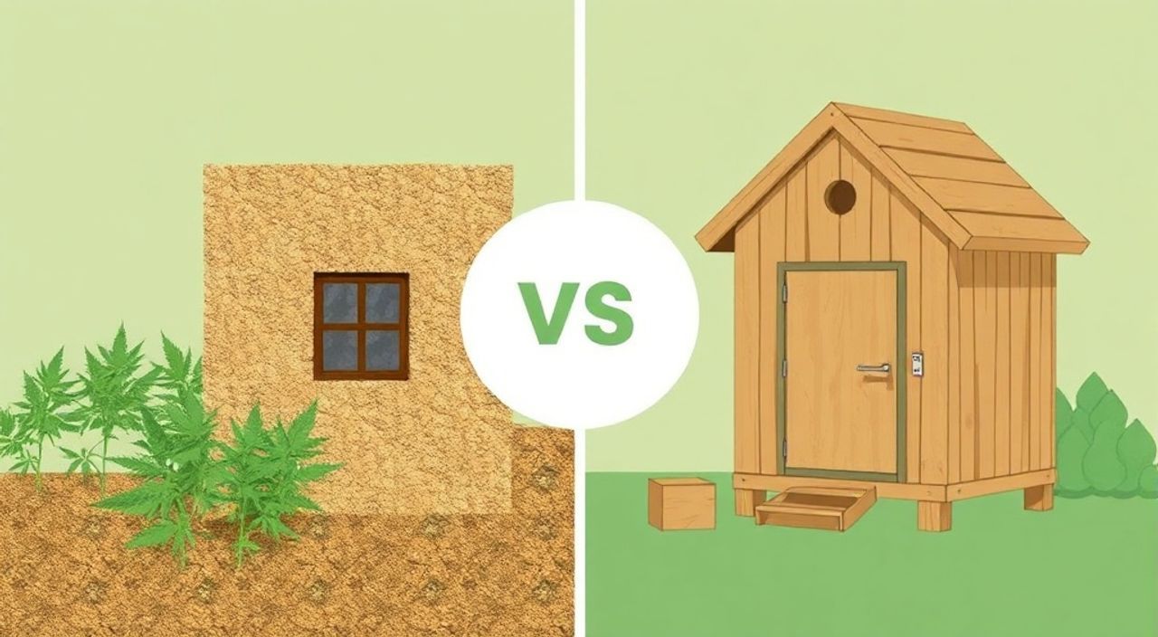 Сравнение hempcrete и Thermowood: 15 фактов