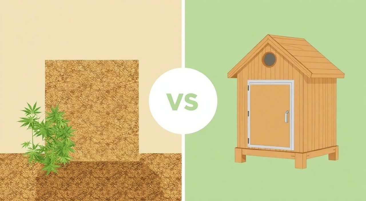 Сравнение hempcrete и Thermowood: 5 фактов