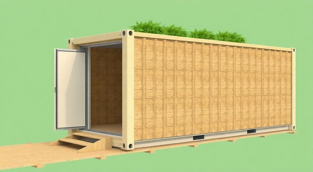 Сравнение контейнер High-Cube и hempcrete: 5 фактов