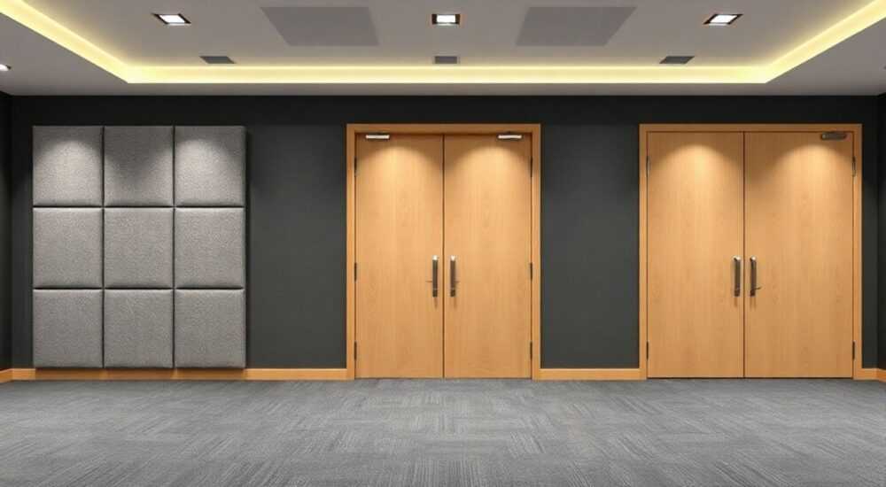Сравнение панель GreenAcoustic и акустическая дверь: 5 фактов