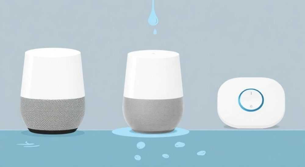 Сравнение платформ: Apple Home vs Samsung SmartThings для датчики утечки воды