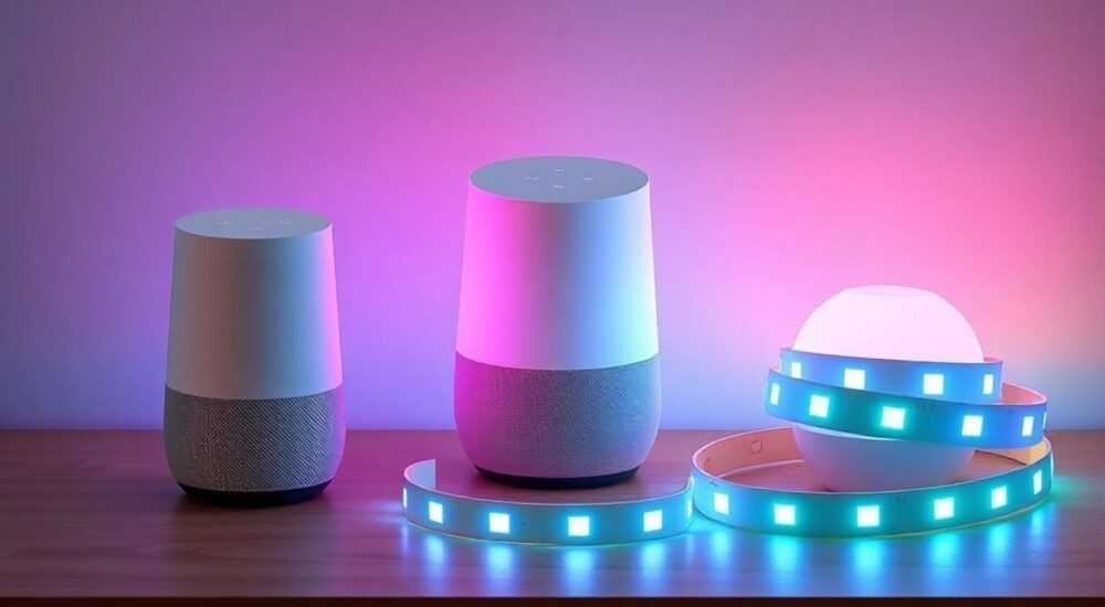 Сравнение платформ: Google Home vs Apple Home для RGB‑ленты