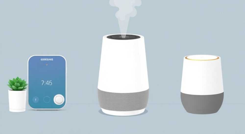 Сравнение платформ: Samsung SmartThings vs Apple Home для умные увлажнители