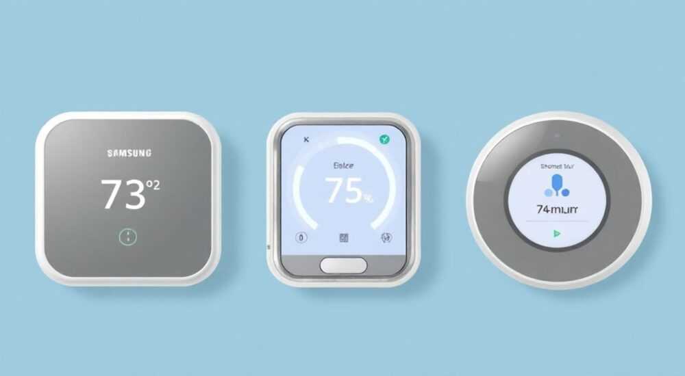 Сравнение платформ: Samsung SmartThings vs Home Assistant для термостаты