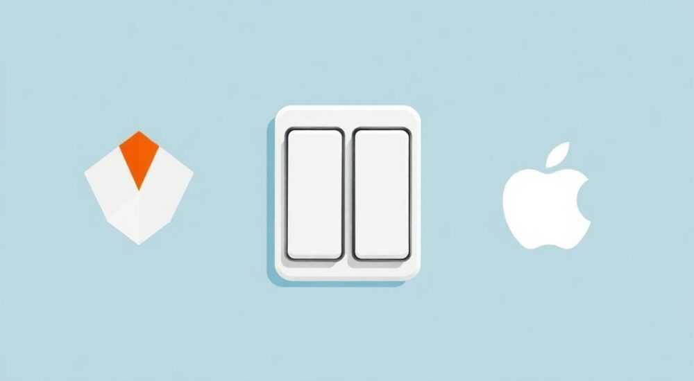 Сравнение платформ: Yandex Smart Home vs Apple Home для умные выключатели