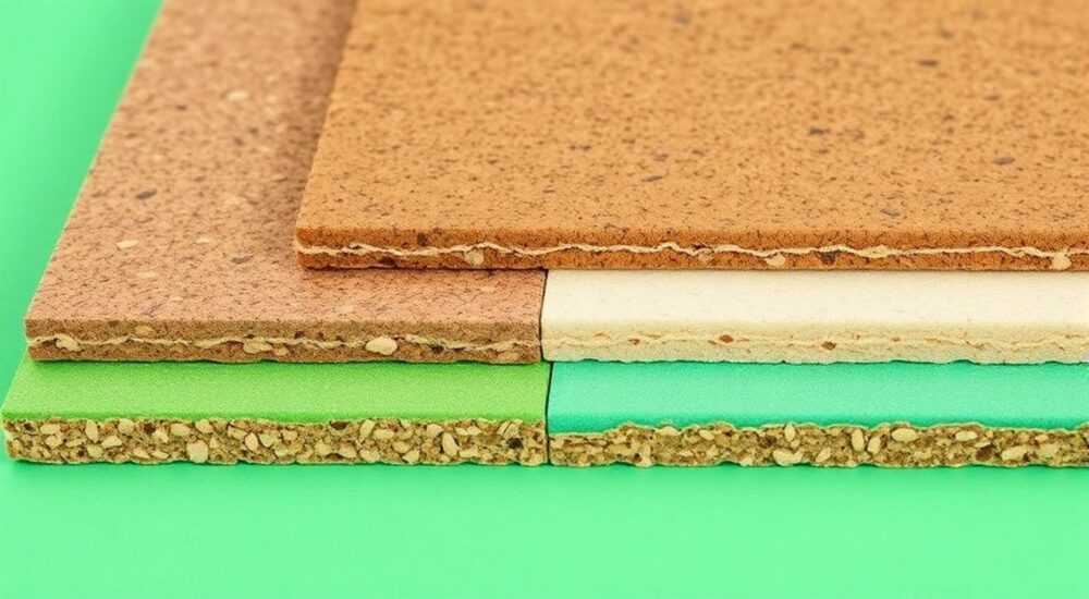 Сравнение пробково‑резиновый слой и панели GreenGlue: 5 выводов
