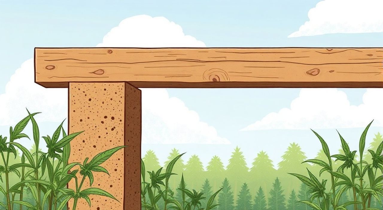 Сравнение рамный брус и hempcrete: 15 фактов