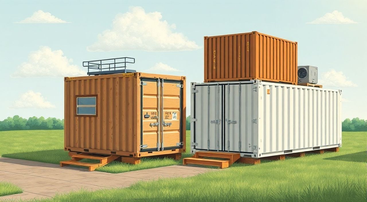 Сравнение ручной саман и контейнер High-Cube: 10 фактов