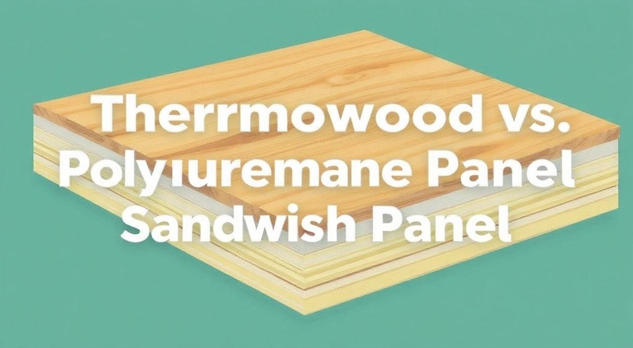 Сравнение Thermowood и полиуретановая сэндвич-панель: 10 фактов