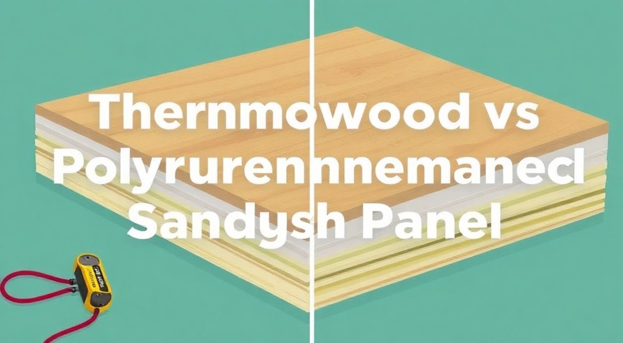 Сравнение Thermowood и полиуретановая сэндвич-панель: 15 фактов