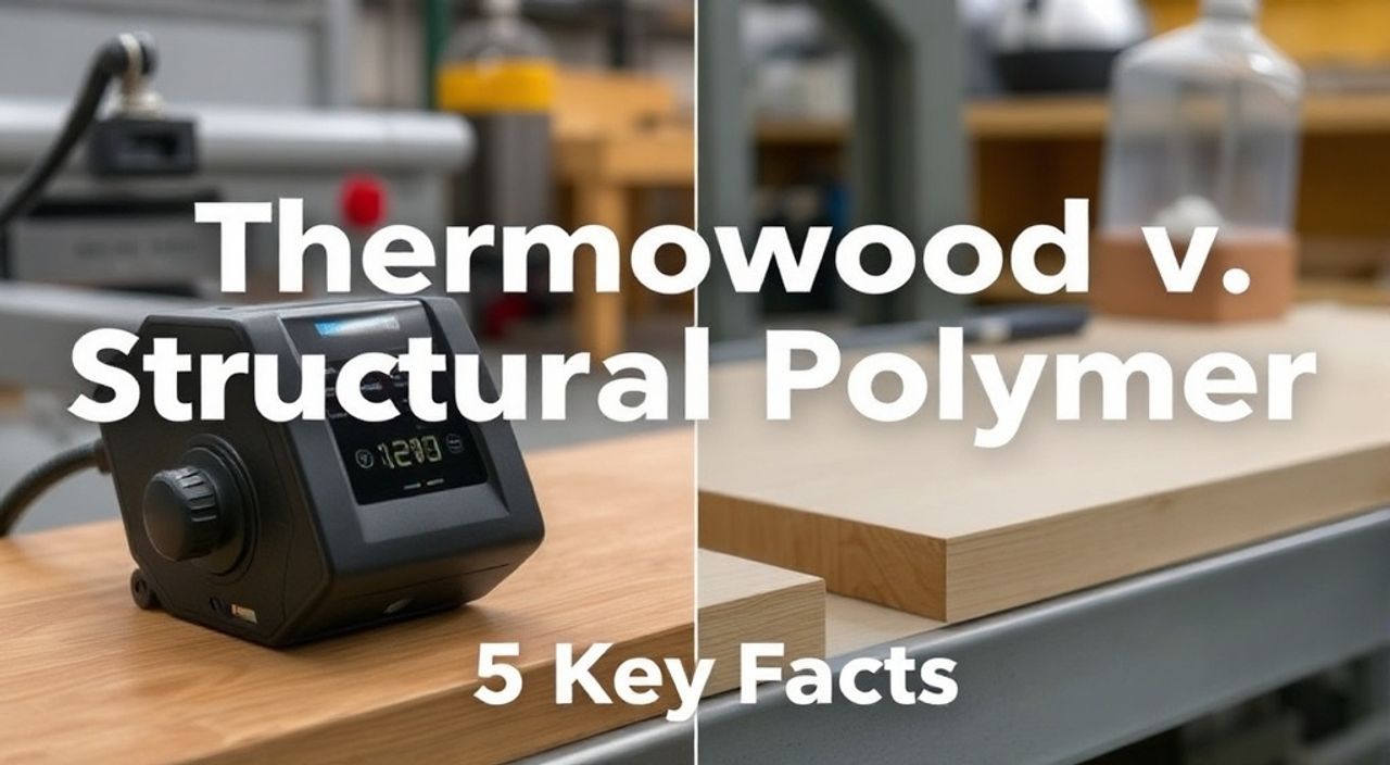 Сравнение Thermowood и структурный полимер: 5 фактов
