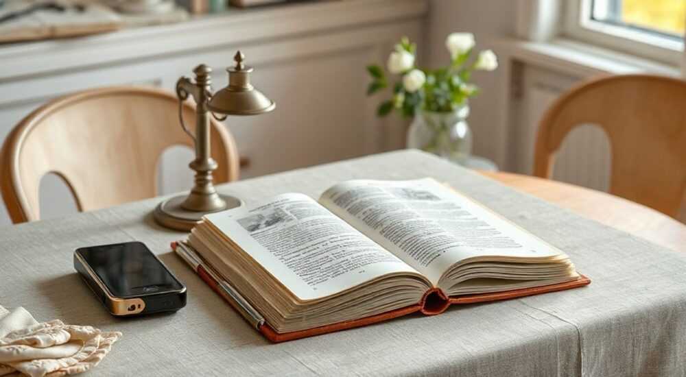 Стол из старых книг: вдохновение в стиле прованс