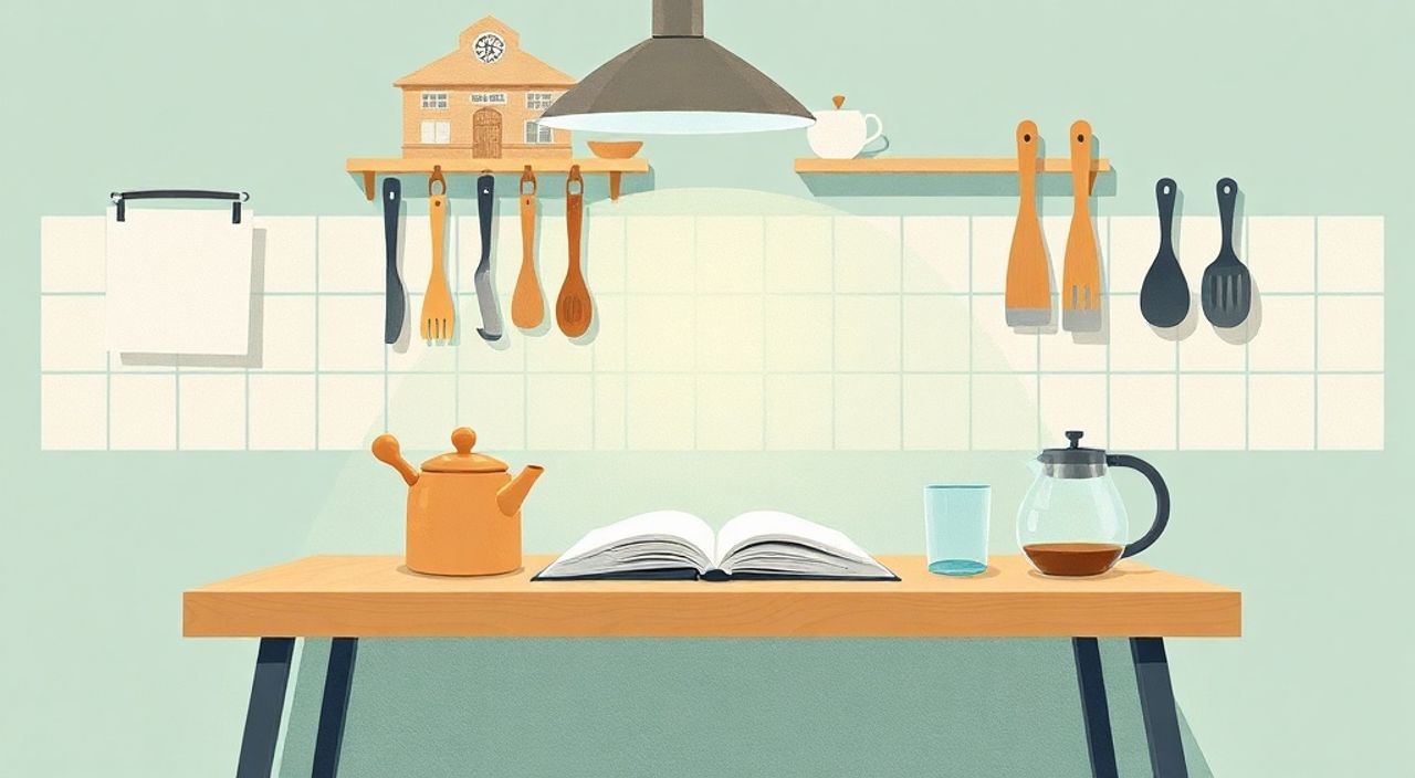 Стола‑книжки: 5 причин выбрать для кухни 6 м²