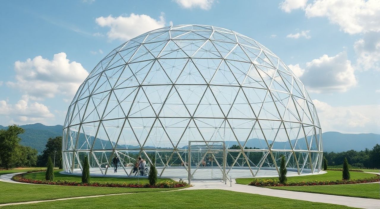 Структурный полимер: 15 причин выбрать для geo-dome