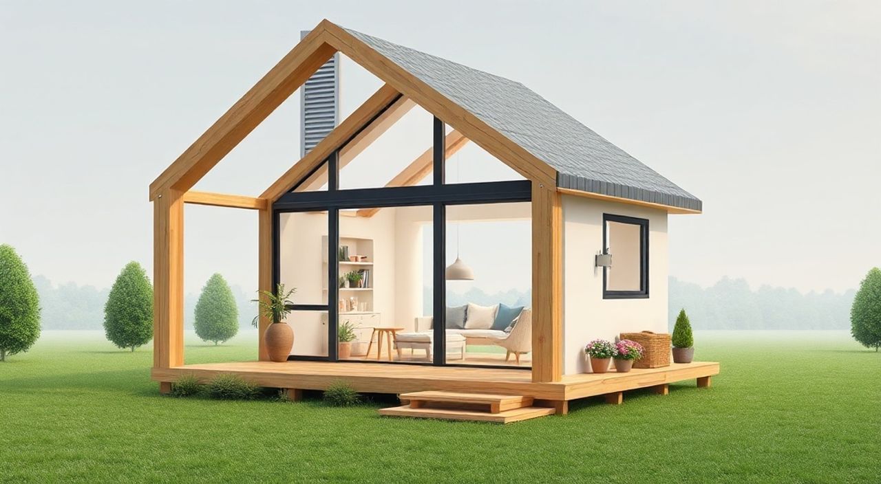Структурный полимер: 5 причин выбрать для A-frame мини-дом