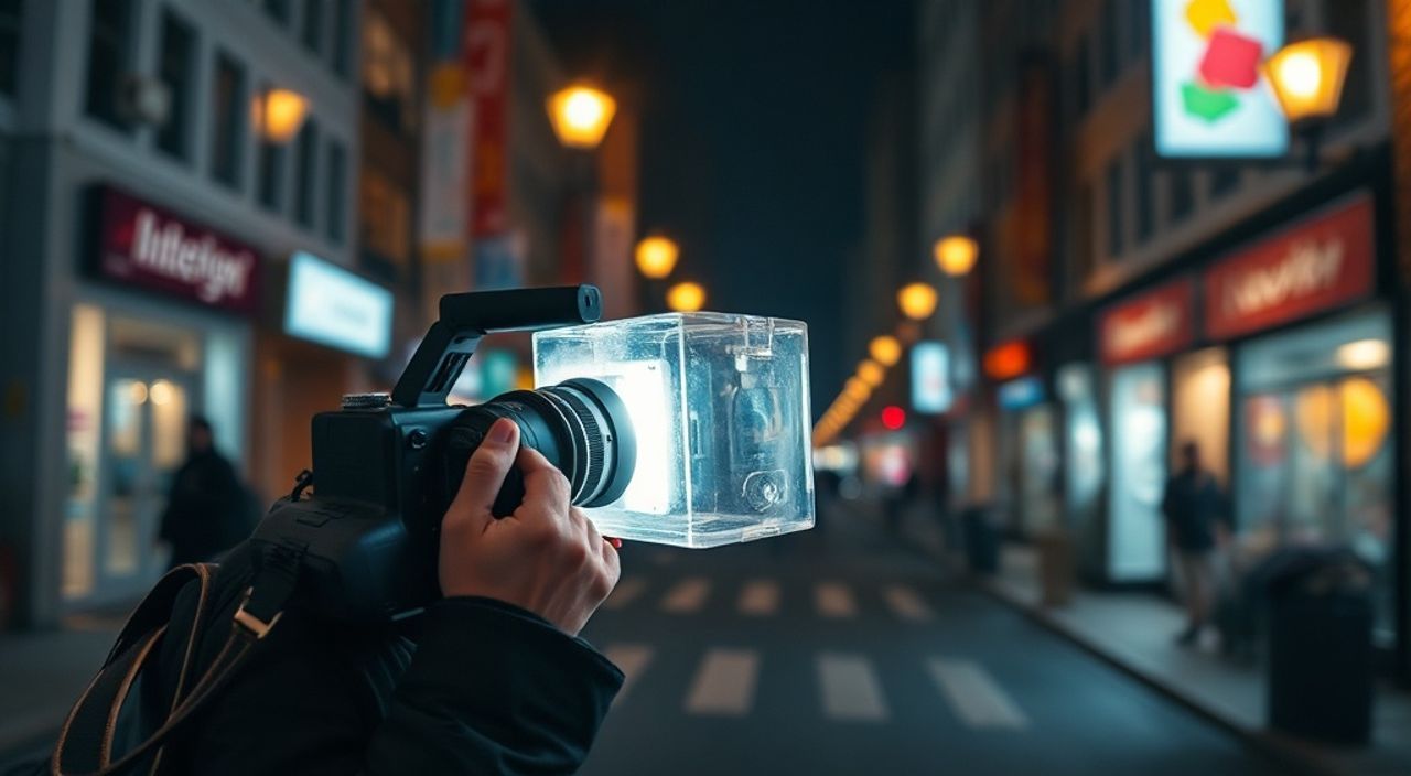 Световые кубы улучшит освещения в уличной фотографии