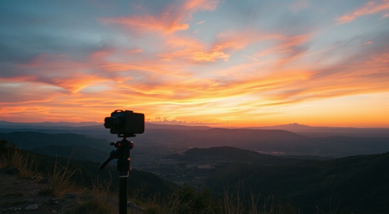 Таймлапс + on1 photo raw для пейзажа на закате