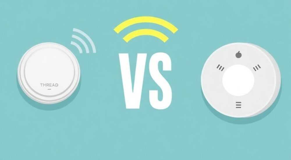 Thread vs Wi‑Fi: что выбрать для датчики дыма в 2024