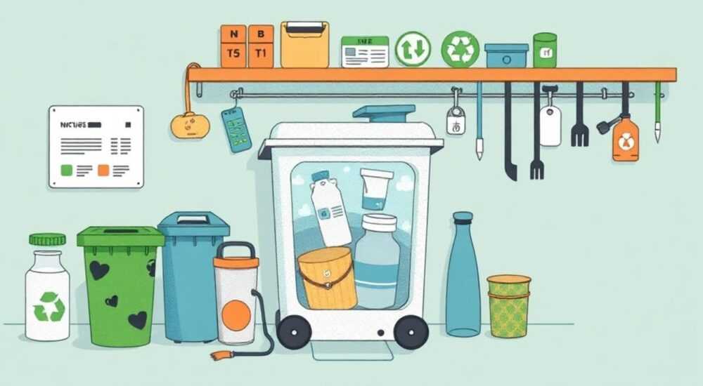 ТОП-10 идей хранения для зоны recycling 2026