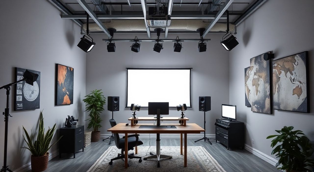 ТОП-10 идей LED‑подсветку в стиле хай‑тек для студии 20 м²