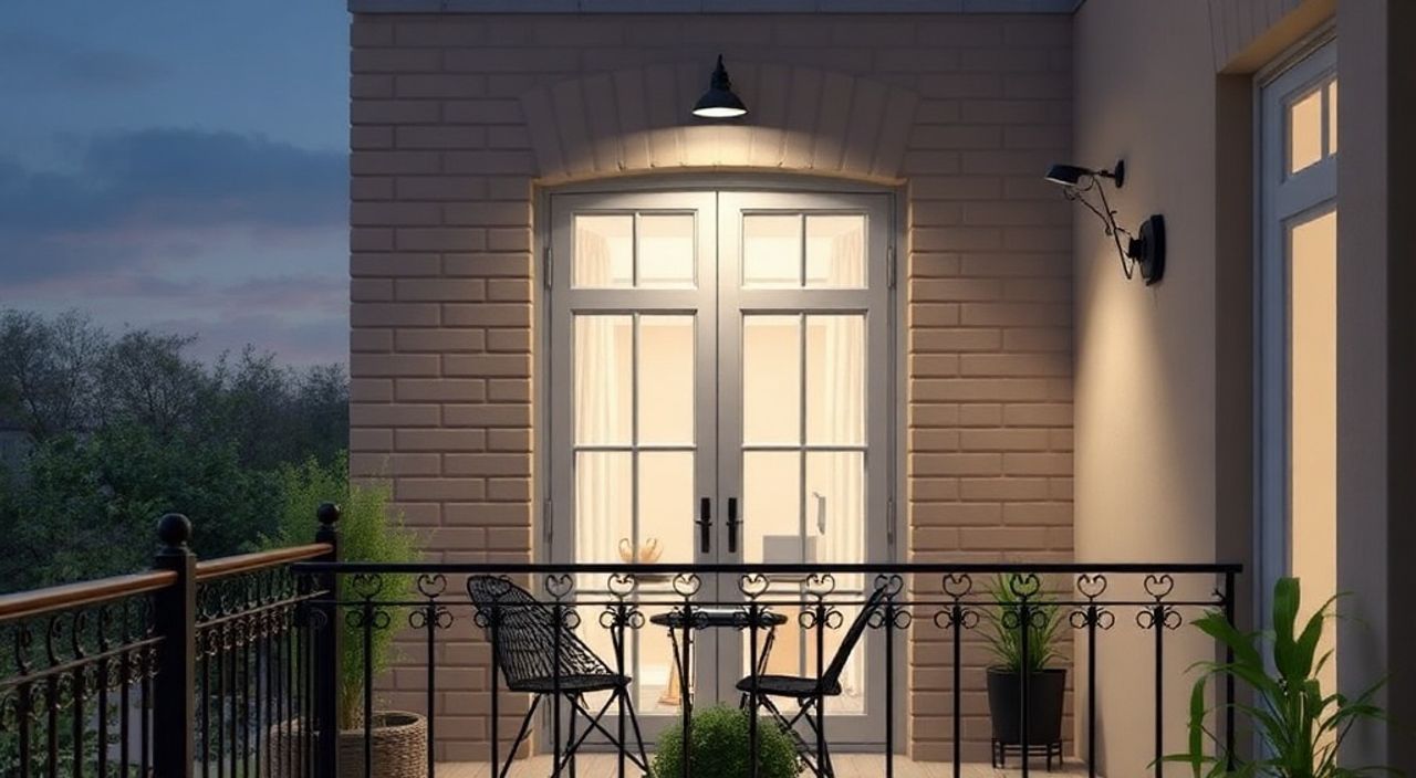 ТОП-10 идей LED‑подсветку в стиле викторианский для балкона 2,8 м²