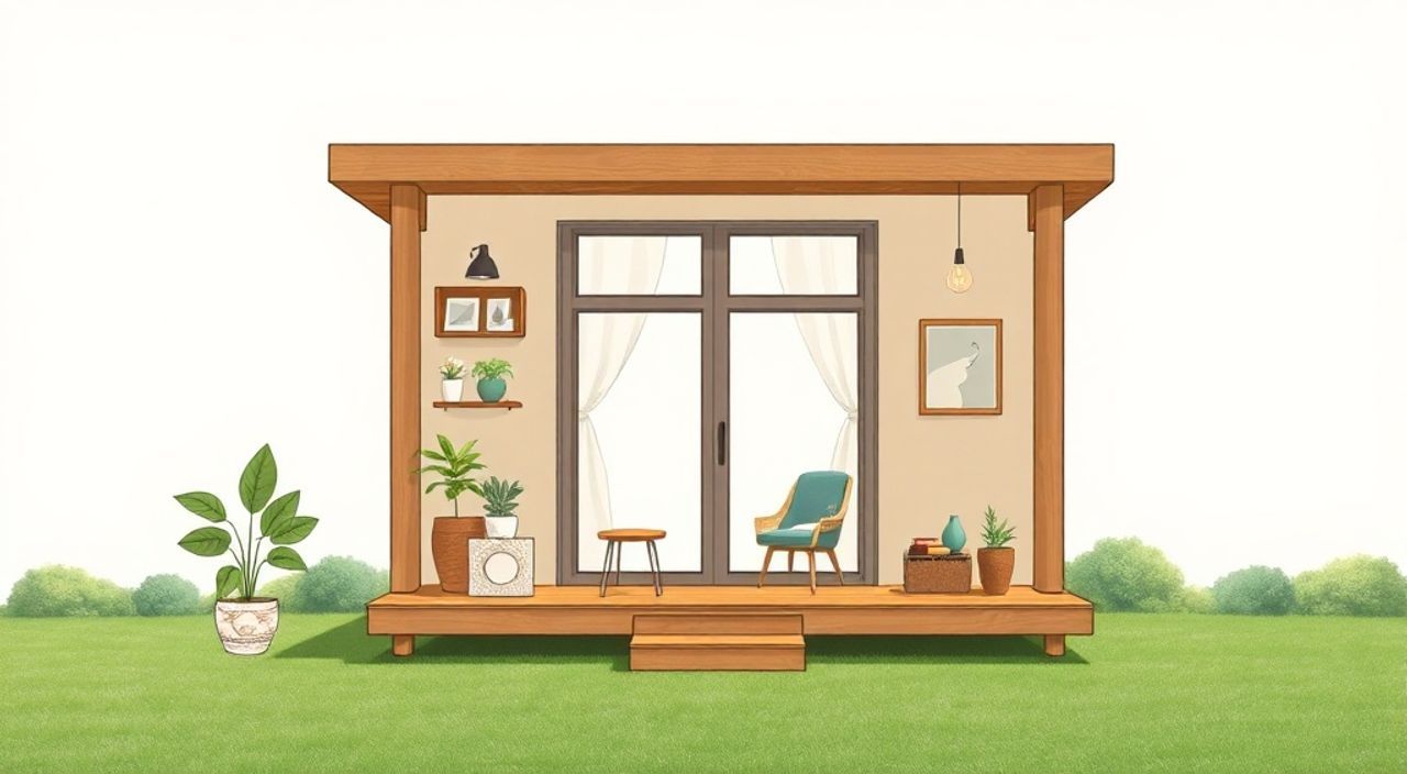 ТОП-10 идей планировки A-frame мини-дом 2×4 м