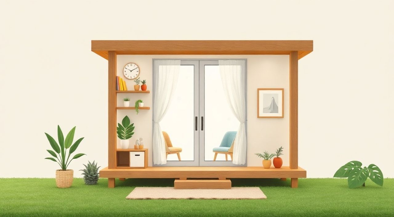 ТОП-10 идей планировки A-frame мини-дом 3,5×10 м