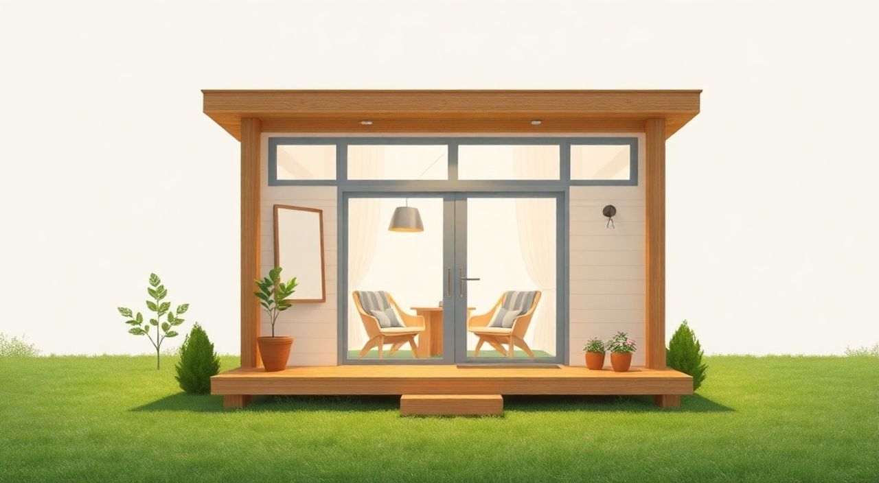 ТОП-10 идей планировки A-frame мини-дом 3×8 м