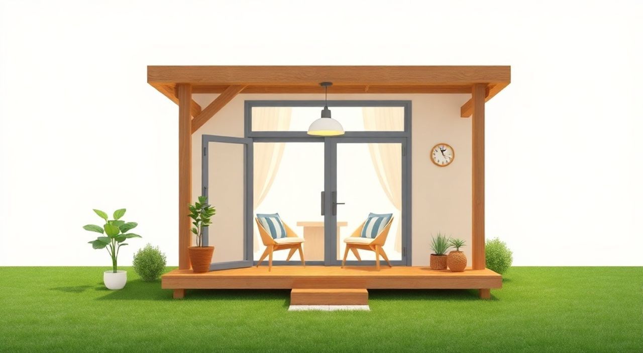 ТОП-10 идей планировки A-frame мини-дом 3×9 м