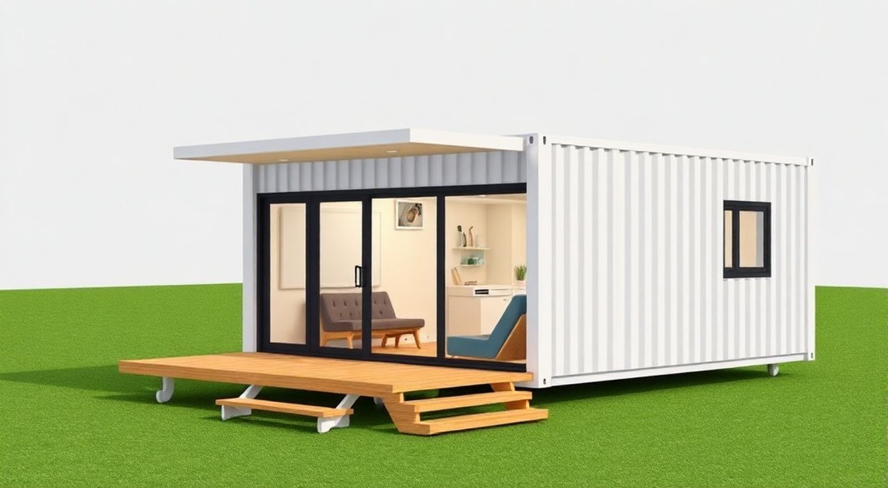 ТОП-10 идей планировки дом-контейнер 40ft 2,5×6 м