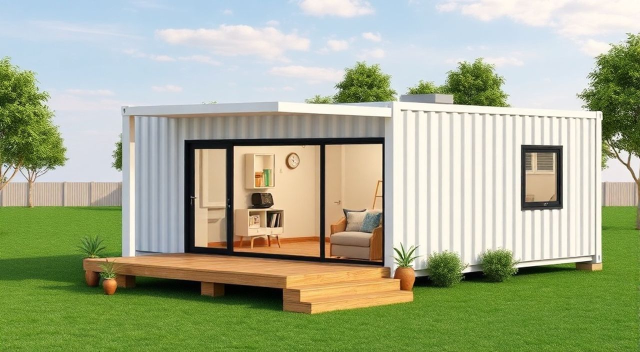 ТОП-10 идей планировки дом-контейнер 40ft 3,5×10 м