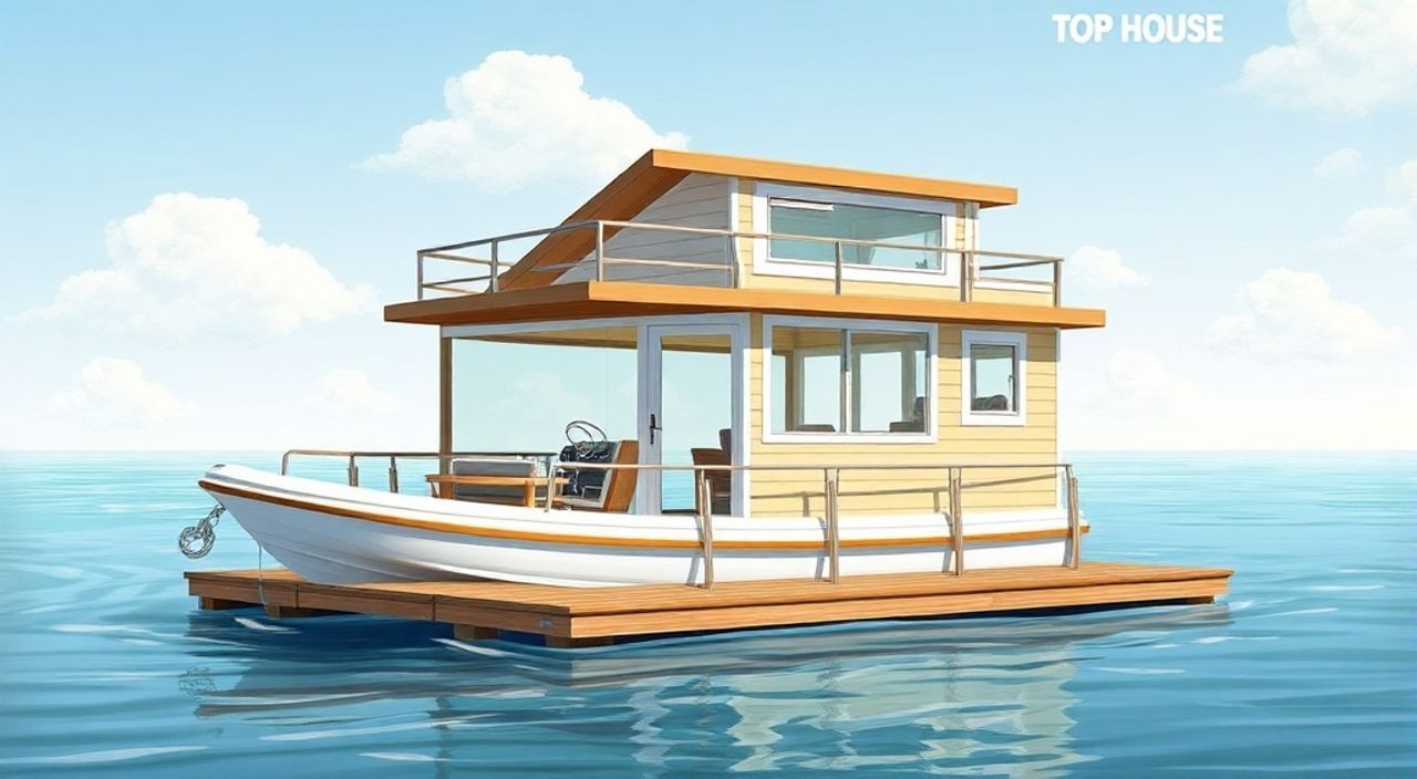 ТОП-10 идей планировки лодочный дом 3×9 м