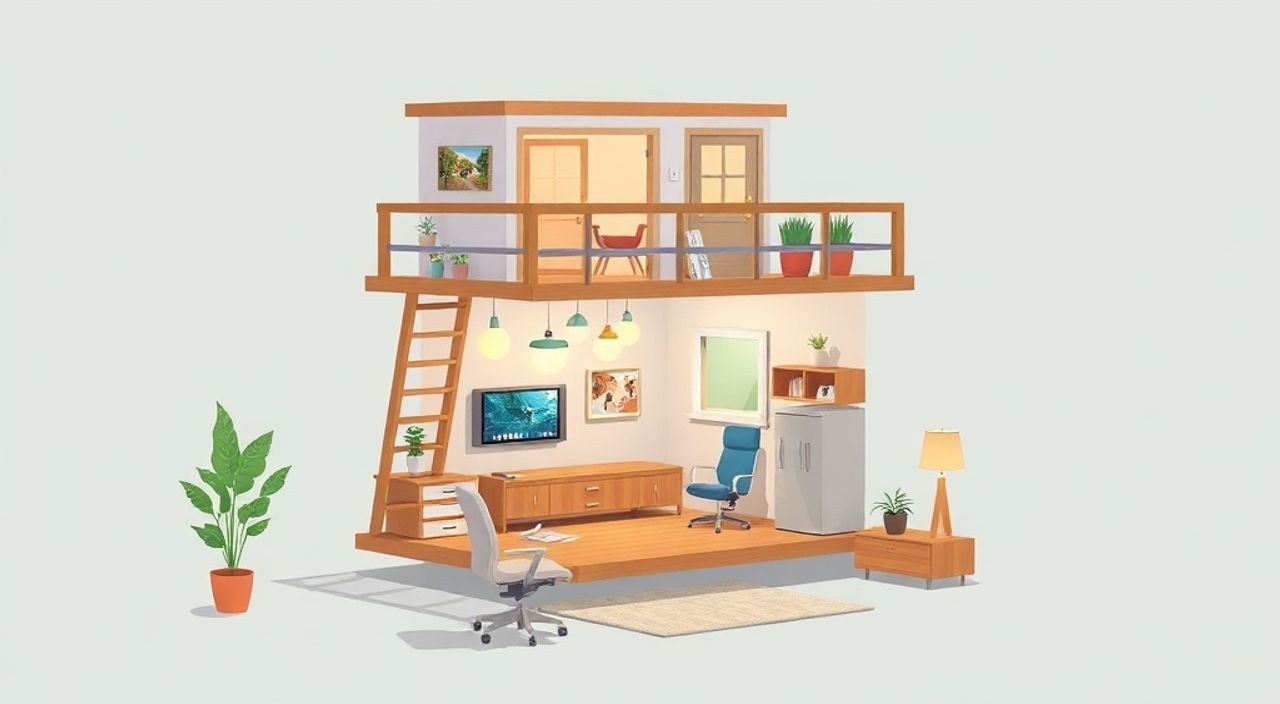ТОП-10 идей планировки micro-loft 2×4 м